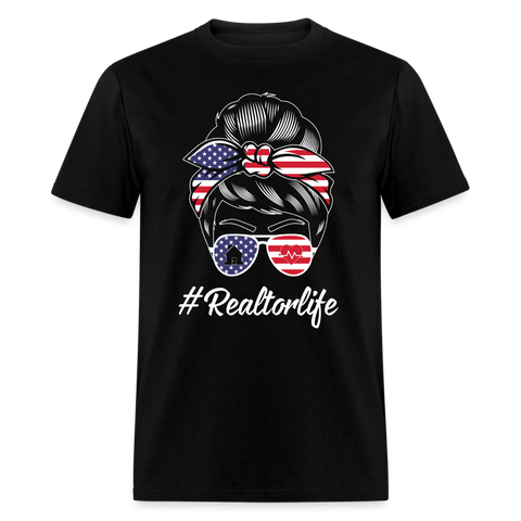 6787 1/4S #Realtorlife TSHIRT - black