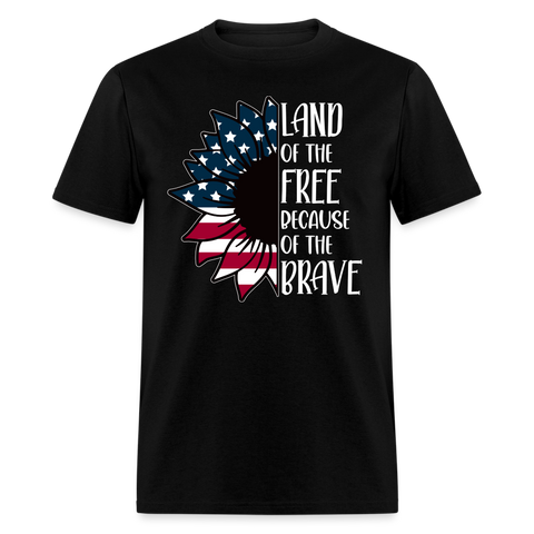 60003 1/4S Land of the Free PREMIUM TSHIRT - black