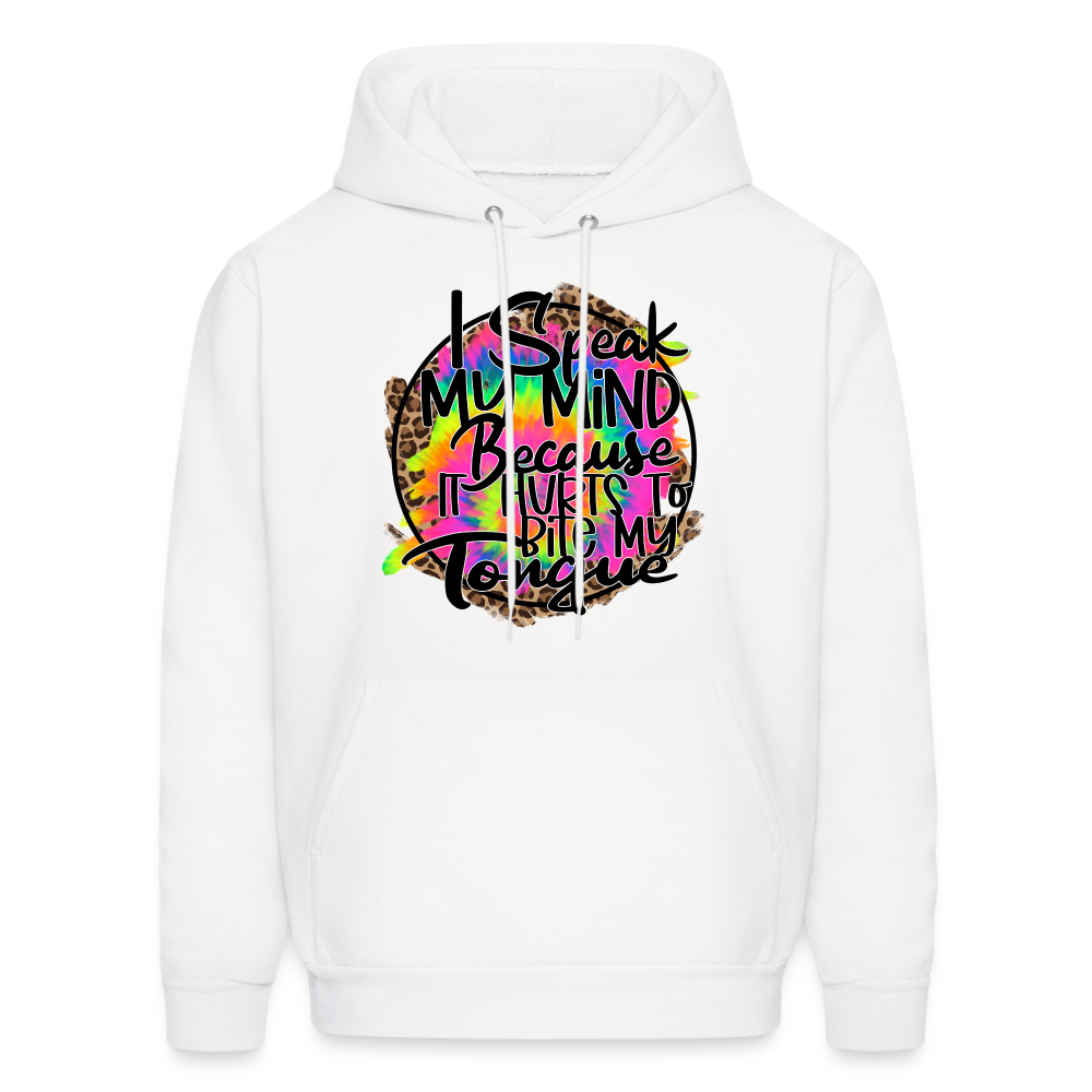 60004 4/4S I Speak My Mind PREMIUM HOODIE - white