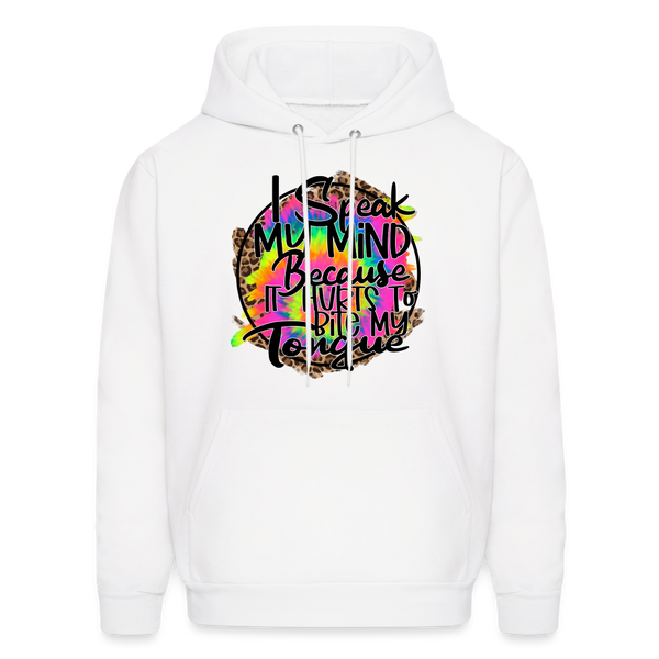 60004 4/4S I Speak My Mind PREMIUM HOODIE - white