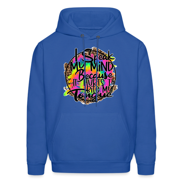 60004 4/4S I Speak My Mind PREMIUM HOODIE - royal blue