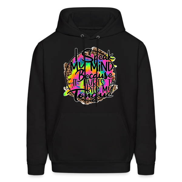 60004 4/4S I Speak My Mind PREMIUM HOODIE - black