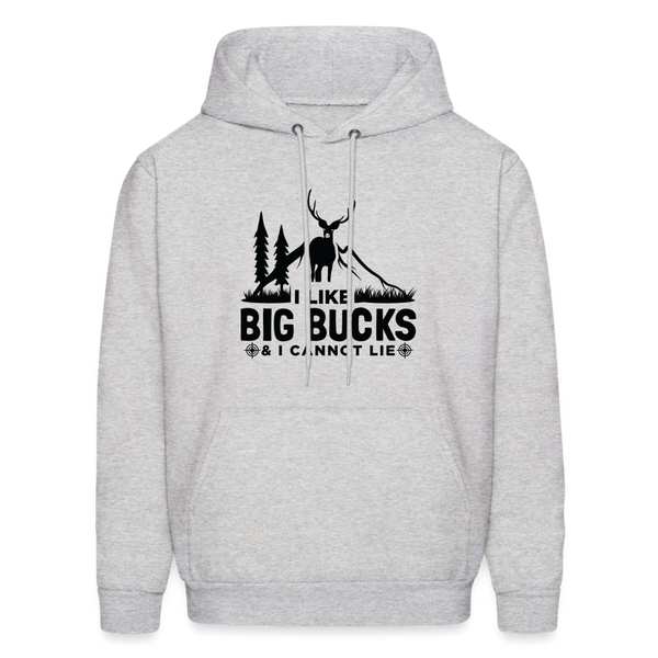 60008 4/4S I Like Big Bucks PREMIUM HOODIE - ash 