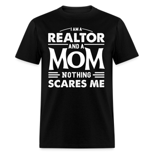 60018 1/4S Nothing Scares Me PREMIUM TSHIRT - black