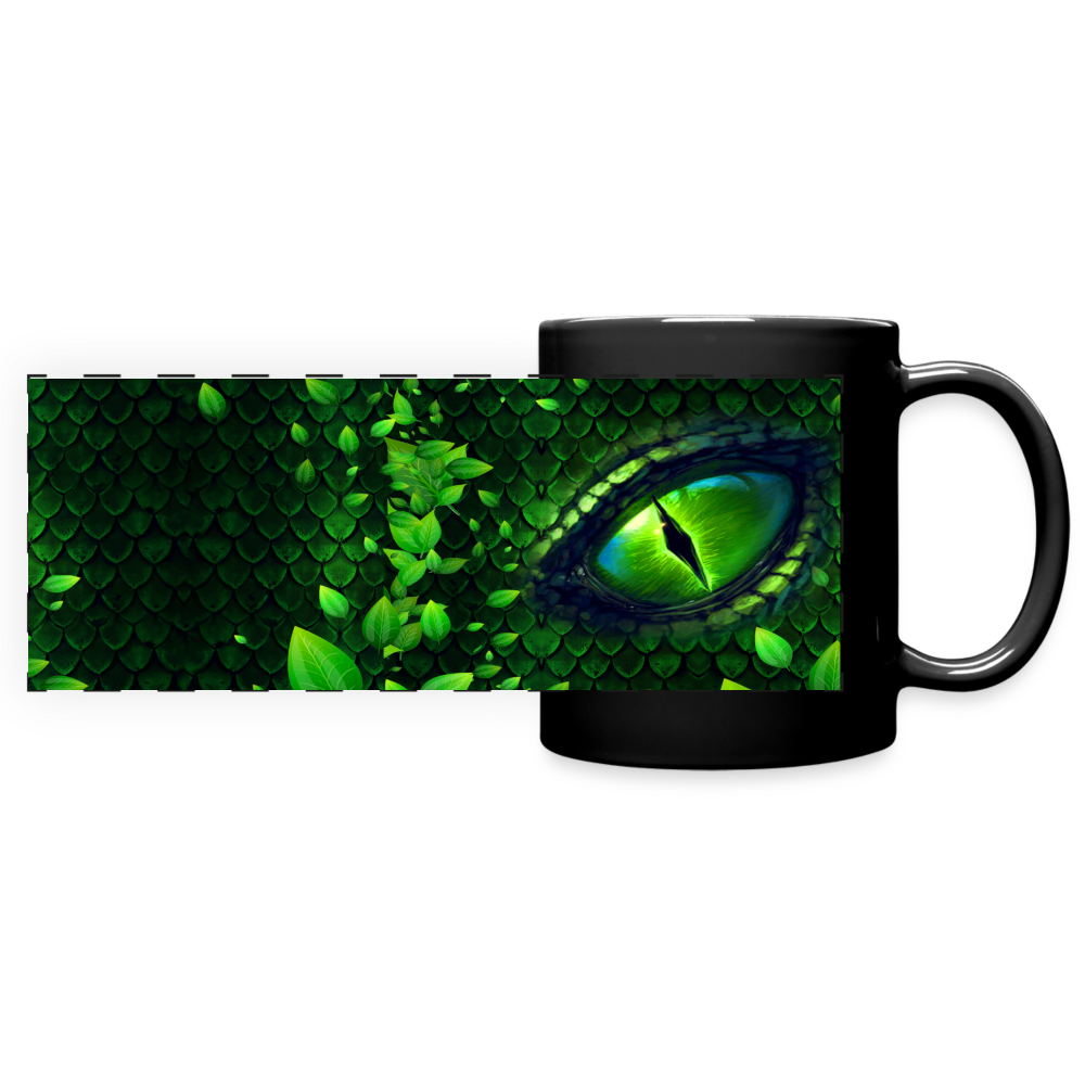 3008 Dragon Eye Green DESIGNER MUGS - black