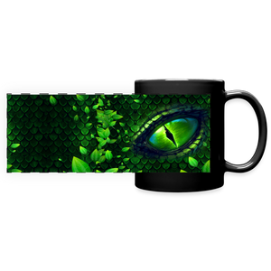 3008 Dragon Eye Green DESIGNER MUGS - black