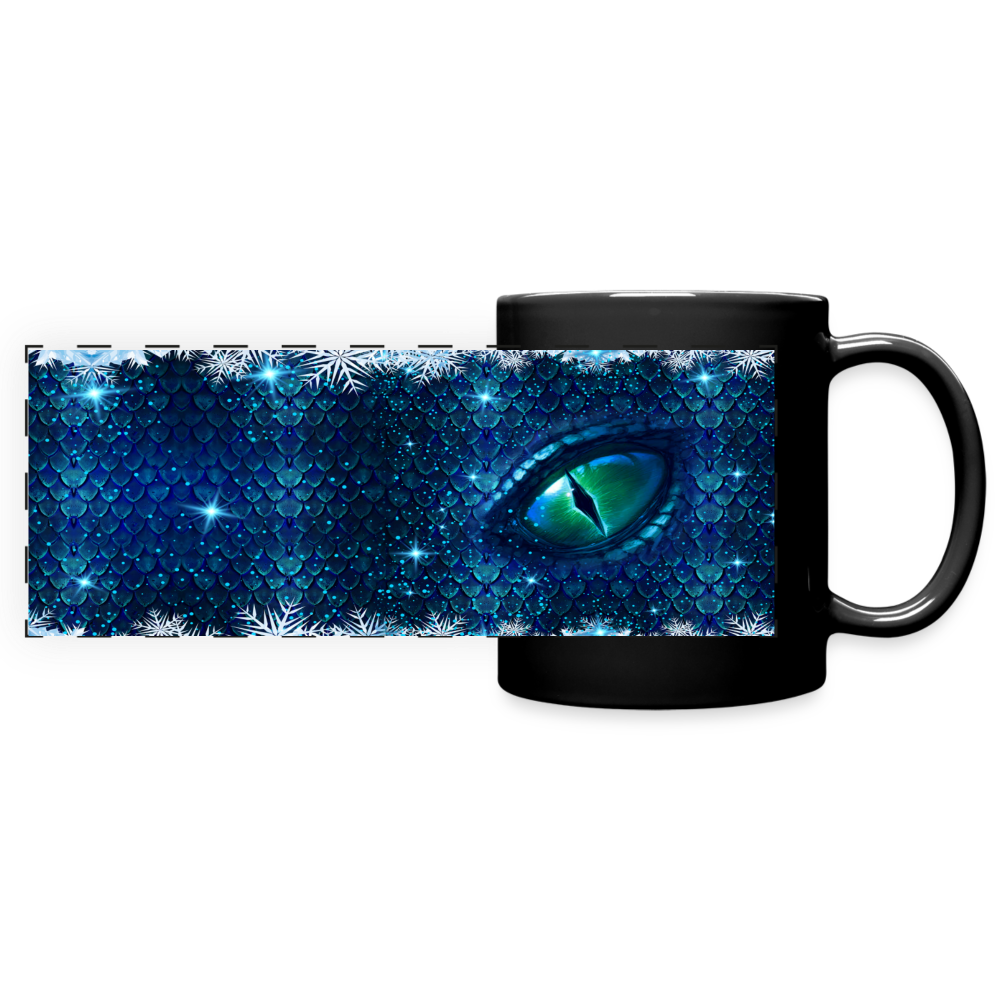 3009 Dragon Eye Blue DESIGNER MUGS - black