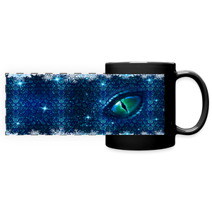 3009 Dragon Eye Blue DESIGNER MUGS - black