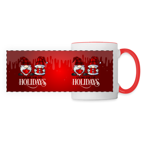 3003 Gnome For The Holidays Couple DESIGNER MUGS - white/red