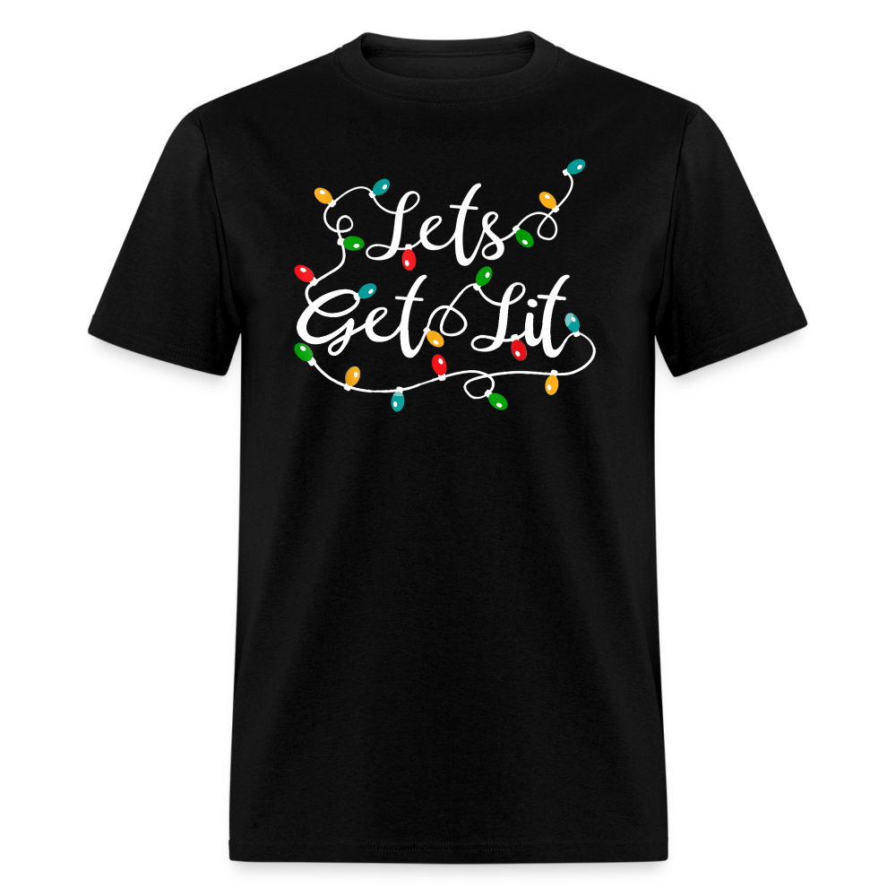 60023 1/4S Let's Get Lit PREMIUM TSHIRT - black