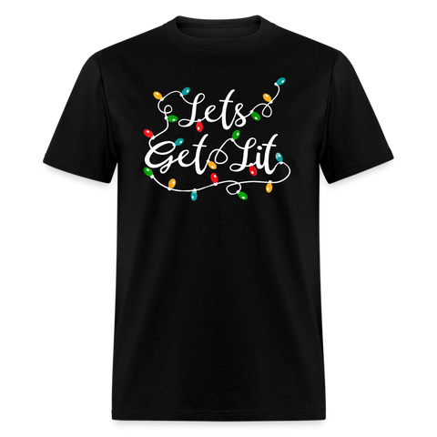 60023 1/4S Let's Get Lit PREMIUM TSHIRT - black