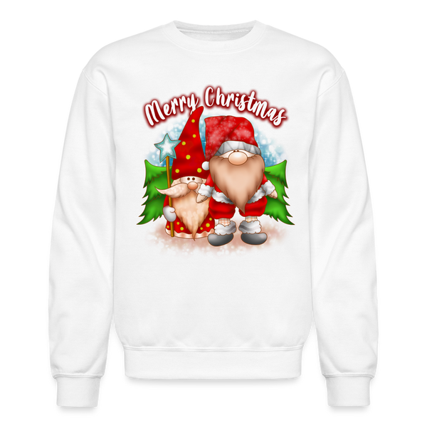 60025 4/4S Merry Christmas Gnome Buddies PREMIUM SWEATSHIRT - white