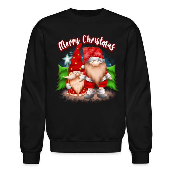 60025 4/4S Merry Christmas Gnome Buddies PREMIUM SWEATSHIRT - black