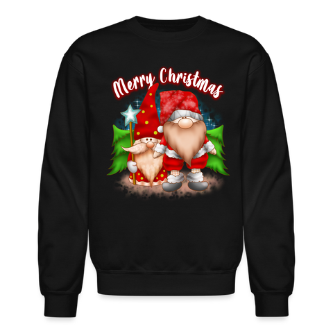 60025 4/4S Merry Christmas Gnome Buddies PREMIUM SWEATSHIRT - black