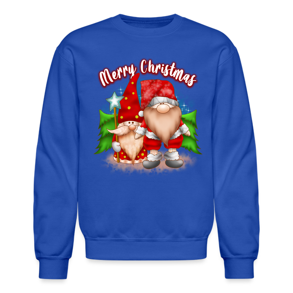 60025 4/4S Merry Christmas Gnome Buddies PREMIUM SWEATSHIRT - royal blue