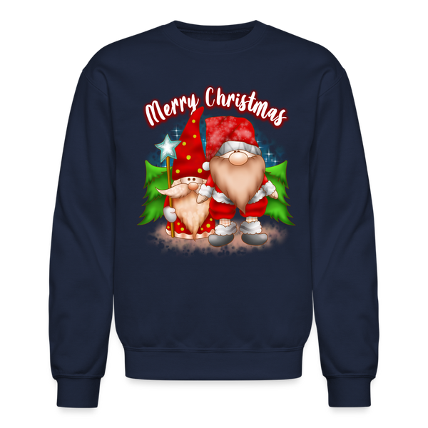 60025 4/4S Merry Christmas Gnome Buddies PREMIUM SWEATSHIRT - navy