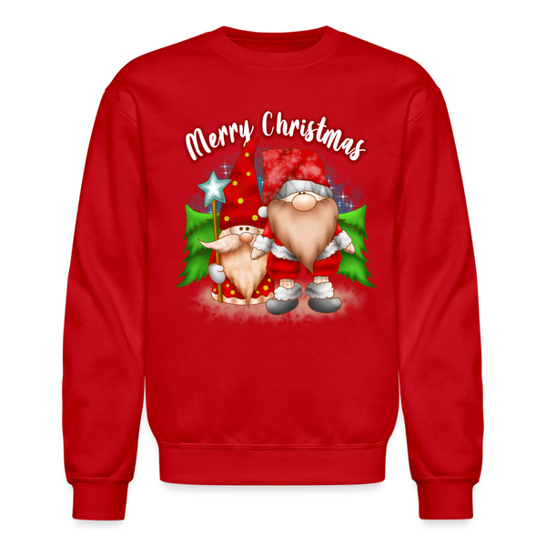 60025 4/4S Merry Christmas Gnome Buddies PREMIUM SWEATSHIRT - red