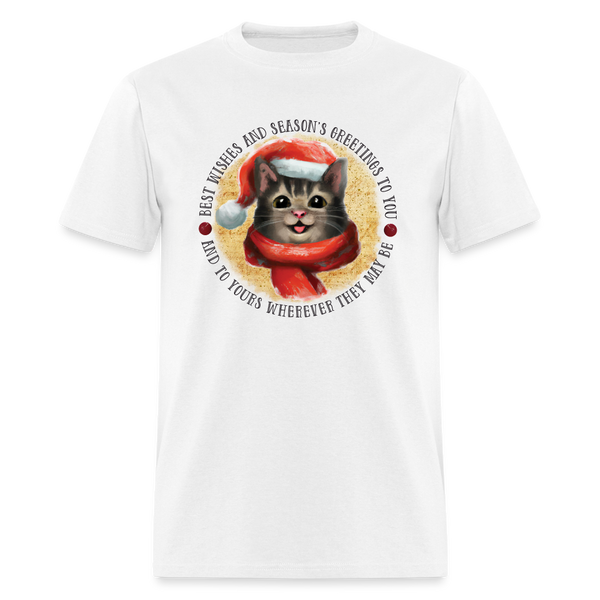 60034 1/4S Best Wishes Kitty TSHIRT - white