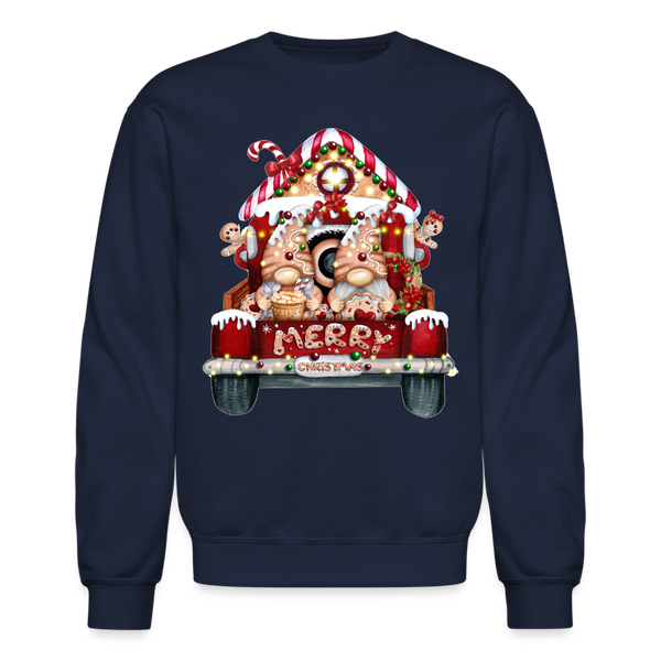 60058 4/4S Gingerbread Gnome Truck SWEATSHIRT - navy