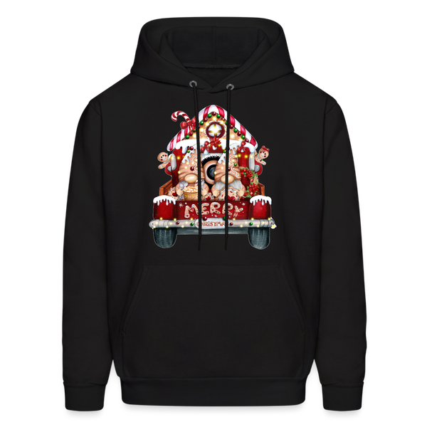 60058 4/4S Gingerbread Gnome Truck HOODIE - black