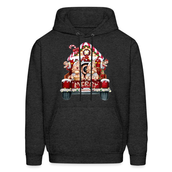 60058 4/4S Gingerbread Gnome Truck HOODIE - charcoal grey