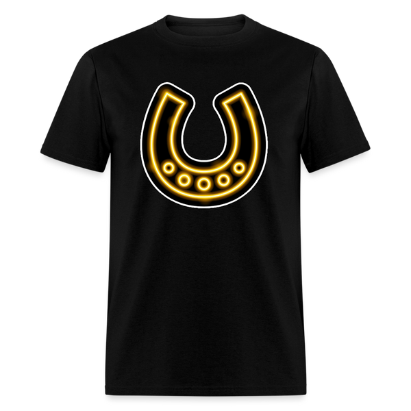 8137 Lights Of Ireland Horseshoe Image TSHIRT - black