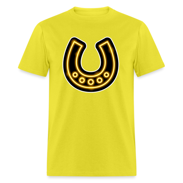 8137 Lights Of Ireland Horseshoe Image TSHIRT - yellow