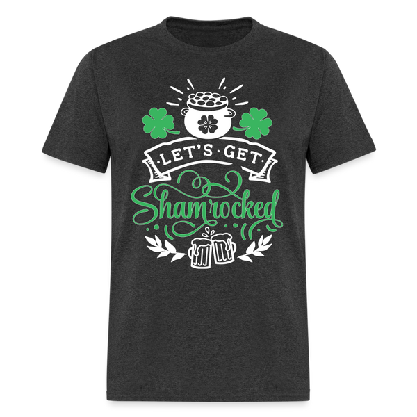 60067 Lets Get Shamrocked TSHIRT - heather black