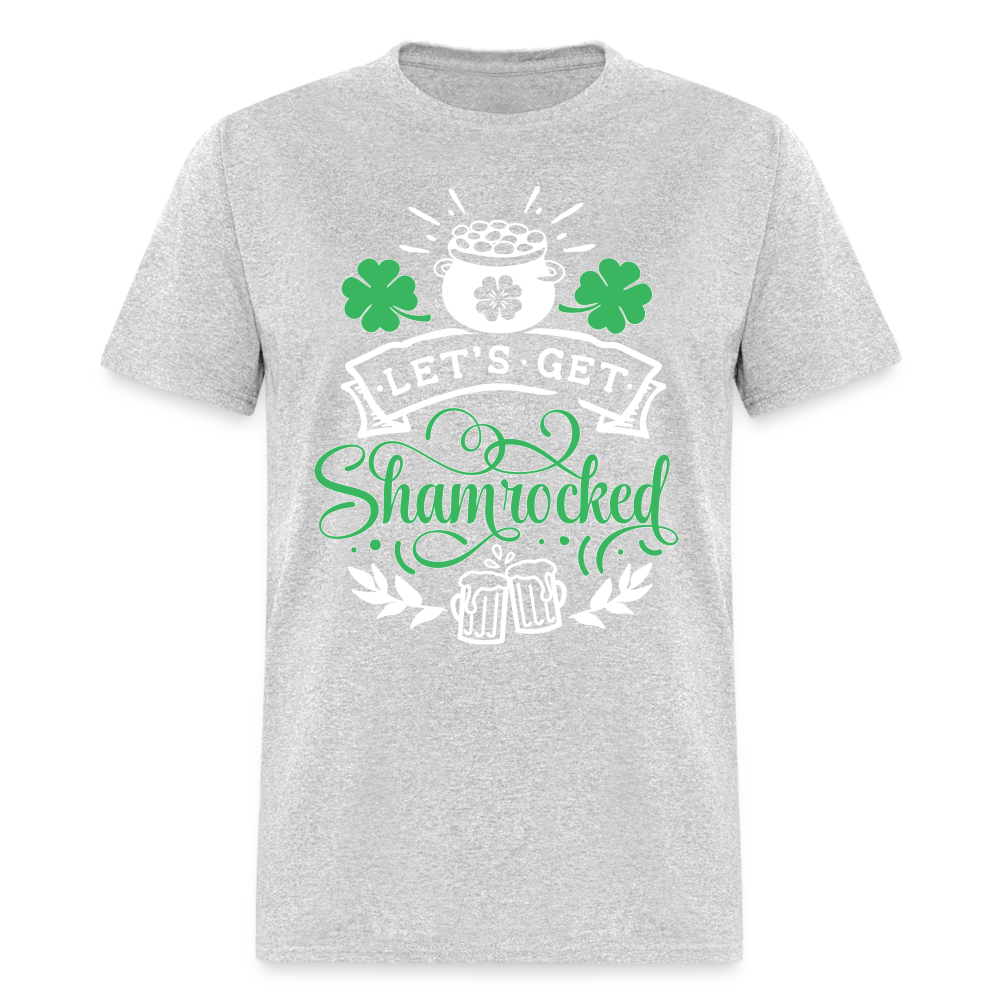 60067 Lets Get Shamrocked TSHIRT - heather gray