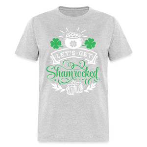 60067 Lets Get Shamrocked TSHIRT - heather gray