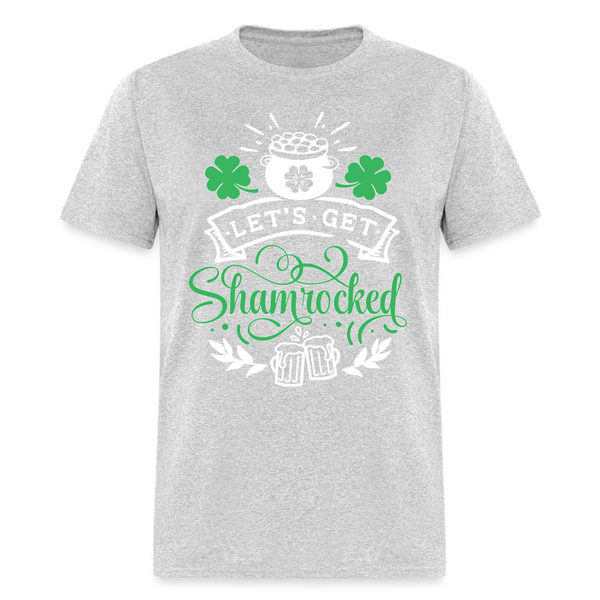 60067 Lets Get Shamrocked TSHIRT - heather gray