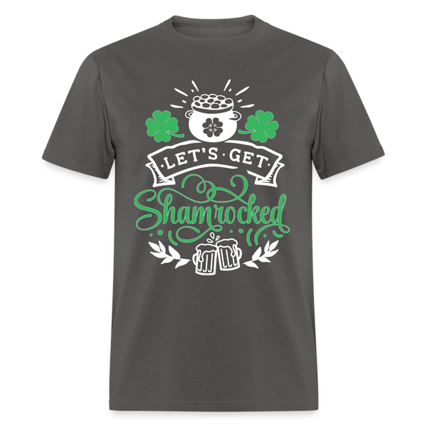 60067 Lets Get Shamrocked TSHIRT - charcoal