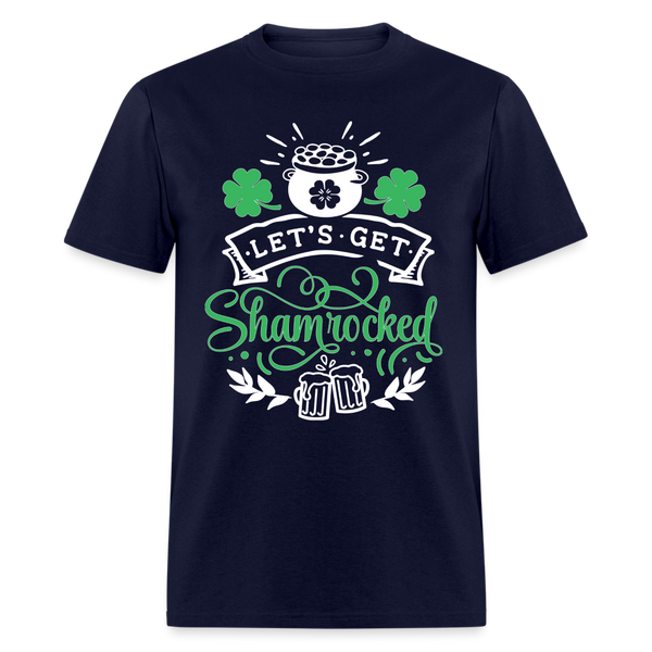 60067 Lets Get Shamrocked TSHIRT - navy