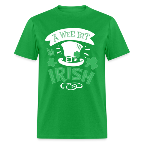 60068 A Wee Bit Irish TSHIRT - bright green