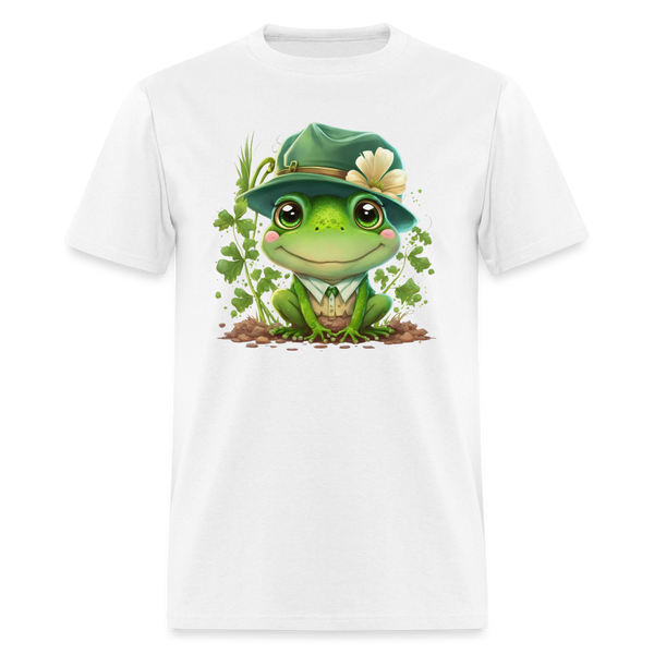 60097 Emma's Irish Eyes - Frog TSHIRT - white