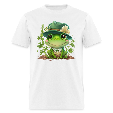 60097 Emma's Irish Eyes - Frog TSHIRT - white