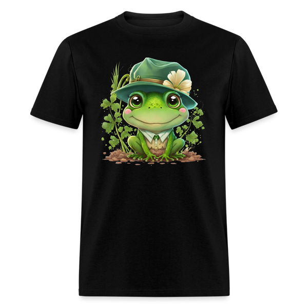 60097 Emma's Irish Eyes - Frog TSHIRT - black