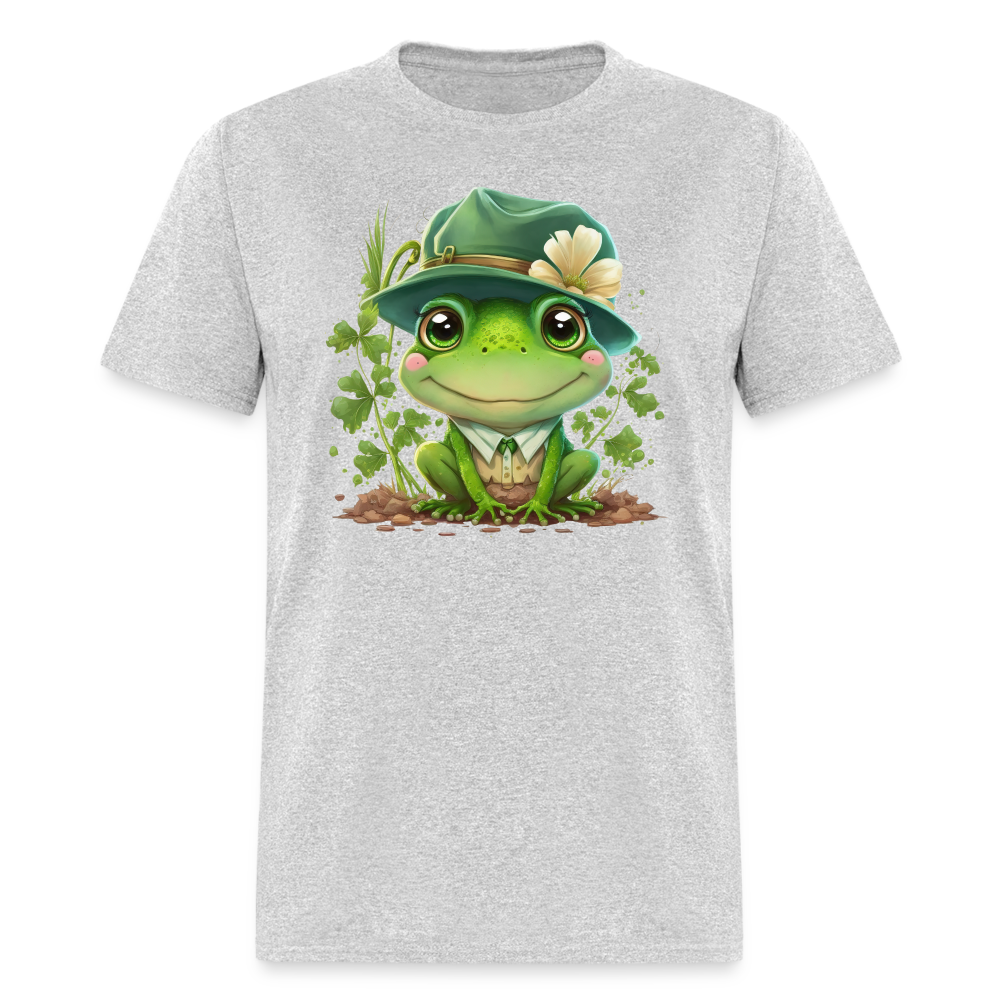 60097 Emma's Irish Eyes - Frog TSHIRT - heather gray