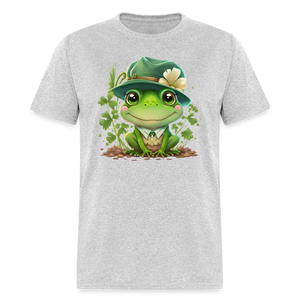 60097 Emma's Irish Eyes - Frog TSHIRT - heather gray