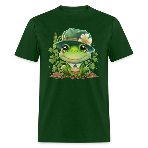 60097 Emma's Irish Eyes - Frog TSHIRT - forest green