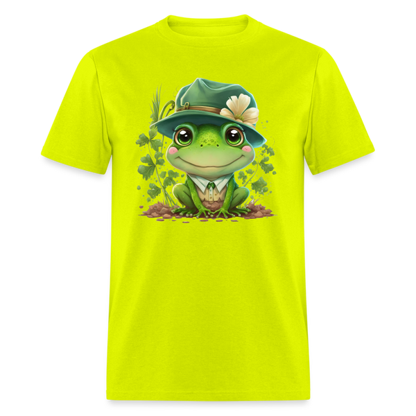 60097 Emma's Irish Eyes - Frog TSHIRT - safety green