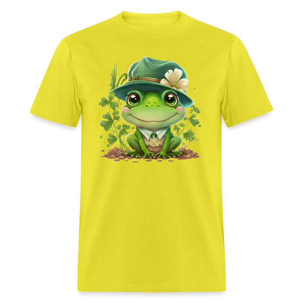 60097 Emma's Irish Eyes - Frog TSHIRT - yellow