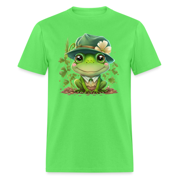 60097 Emma's Irish Eyes - Frog TSHIRT - kiwi