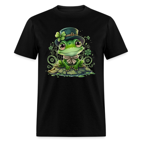 60098 Jack's Irish Eyes - Frog TSHIRT - black