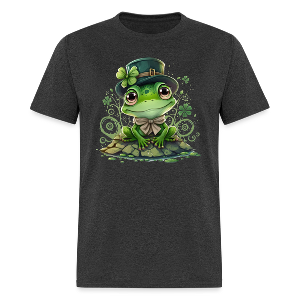 60098 Jack's Irish Eyes - Frog TSHIRT - heather black