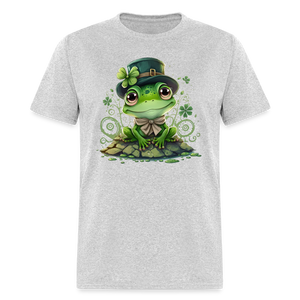 60098 Jack's Irish Eyes - Frog TSHIRT - heather gray