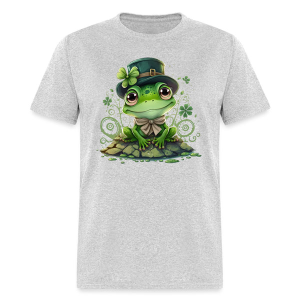 60098 Jack's Irish Eyes - Frog TSHIRT - heather gray