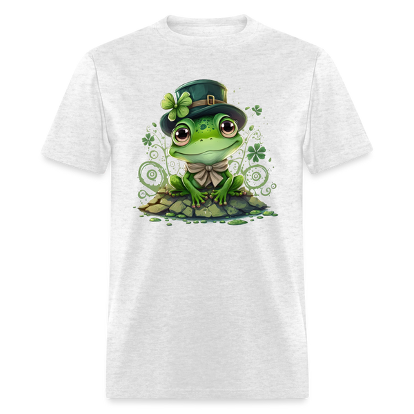 60098 Jack's Irish Eyes - Frog TSHIRT - light heather gray