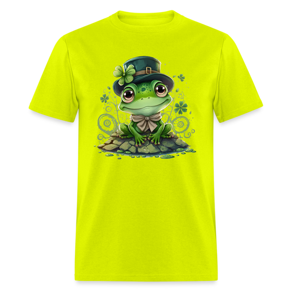 60098 Jack's Irish Eyes - Frog TSHIRT - safety green