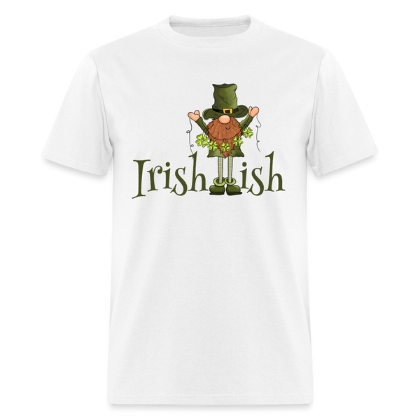 60104 Irish-ish Gnome TSHIRT - white